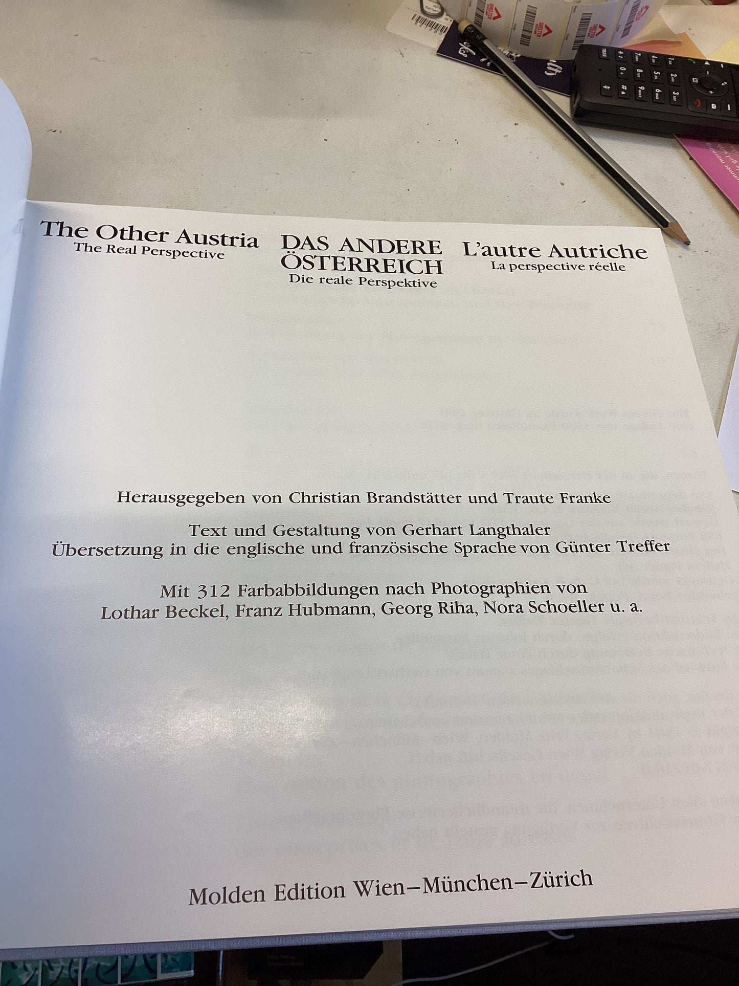 Das Andere Oesterreich Die Reale Perspektive The Other Austria The Real perspective