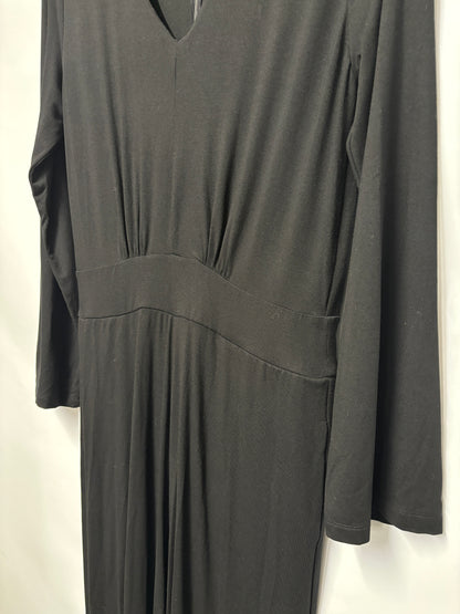 Baukjen Black Jersey Long Sleeve Jumpsuit 14