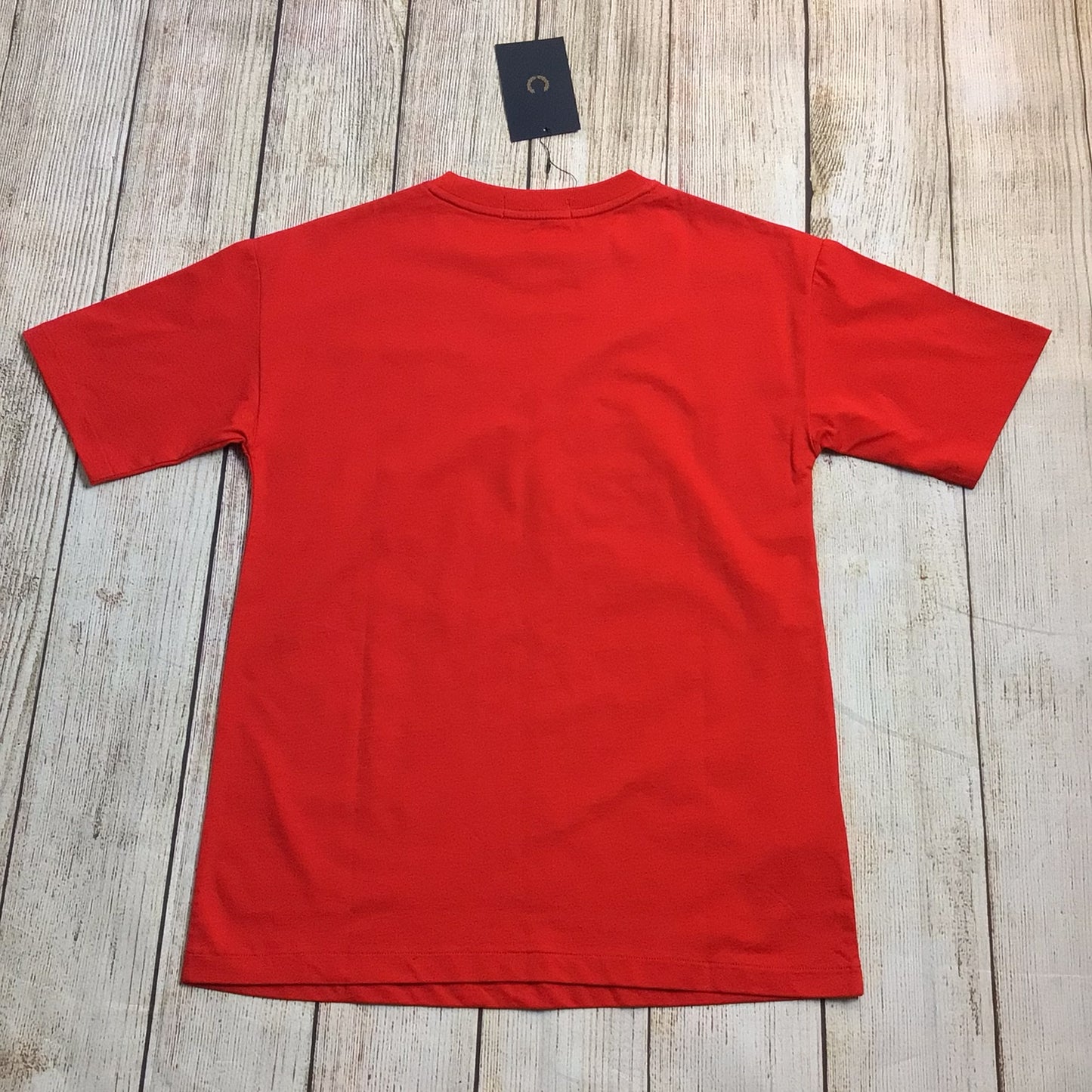 BNWT Fred Perry Red Cherry Bomb T Shirt Size UK 6