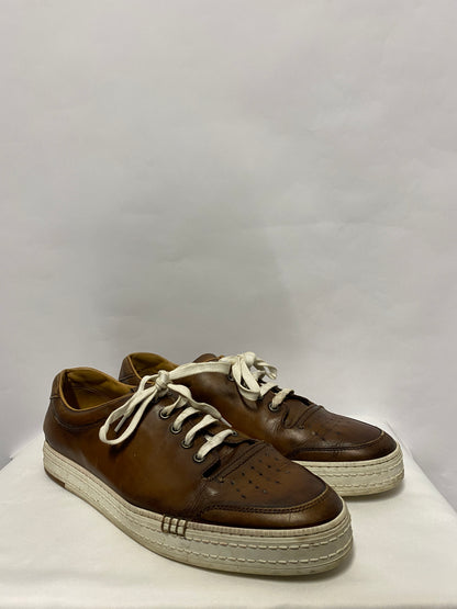 Berluti Brown Leather Playtime Low Top Sneakers 11