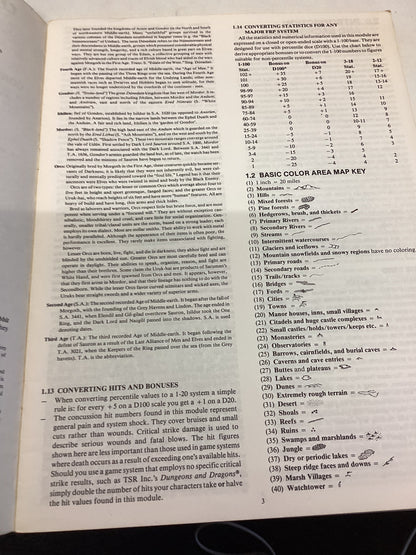 The Tower of Cirith Ungol and Shelob's Lair A Fantasy Role Playing Adventure Module From J R R Tolkin's Middle Earth