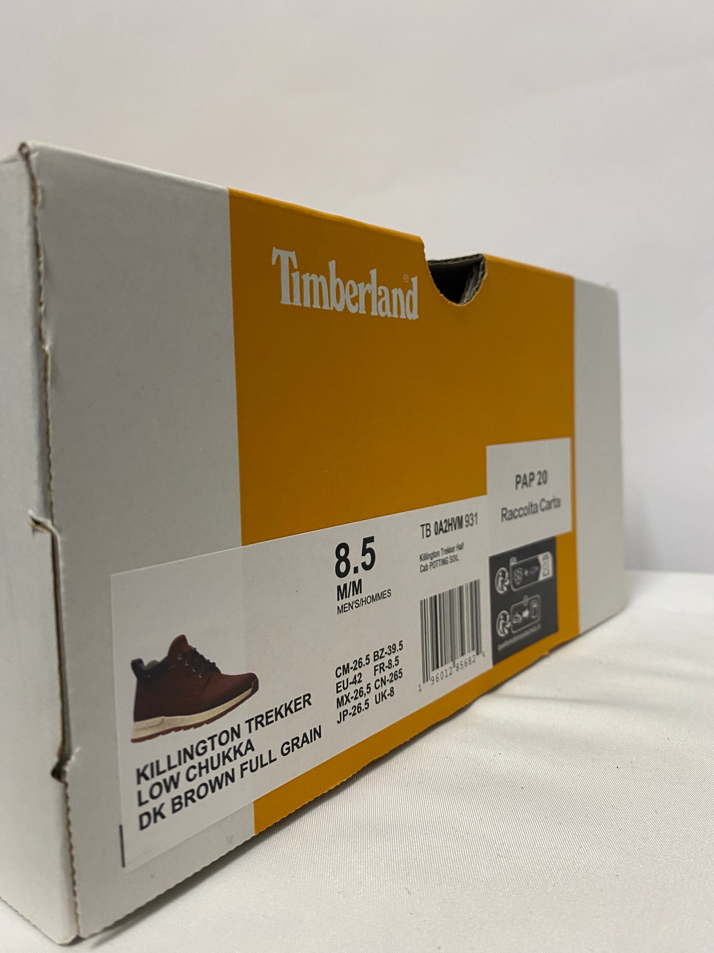 Timberland Dark Brown Leather Killington Trekker Low Chukka Boot 8.5