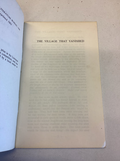 The Village That Vanished Beng-Hap Lim Borneo Literature Byreau