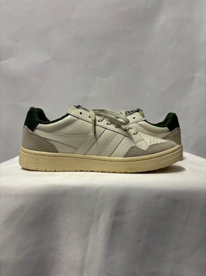 Gola Classic Eagle Off-white and Evergreen Trainers 4