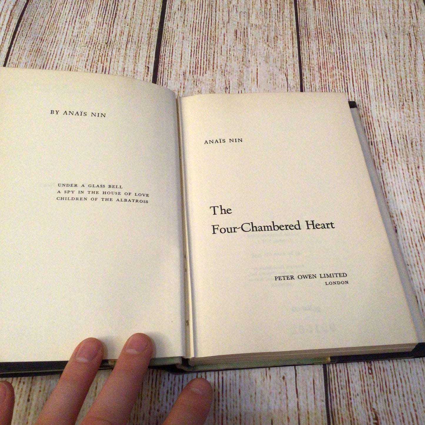 The Four-Chambered Heart by Anaïs Nin (1959)