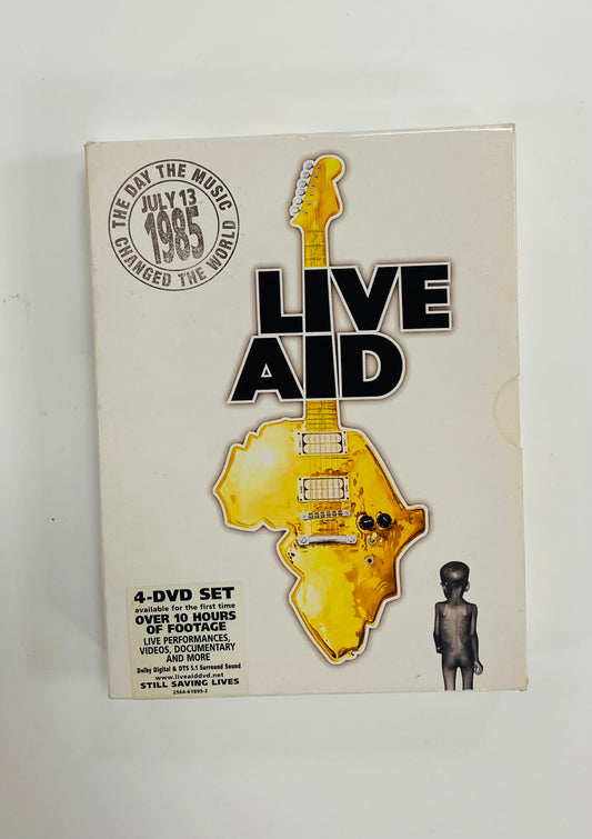 Live Aid 4 Disc DVD Set July 1985