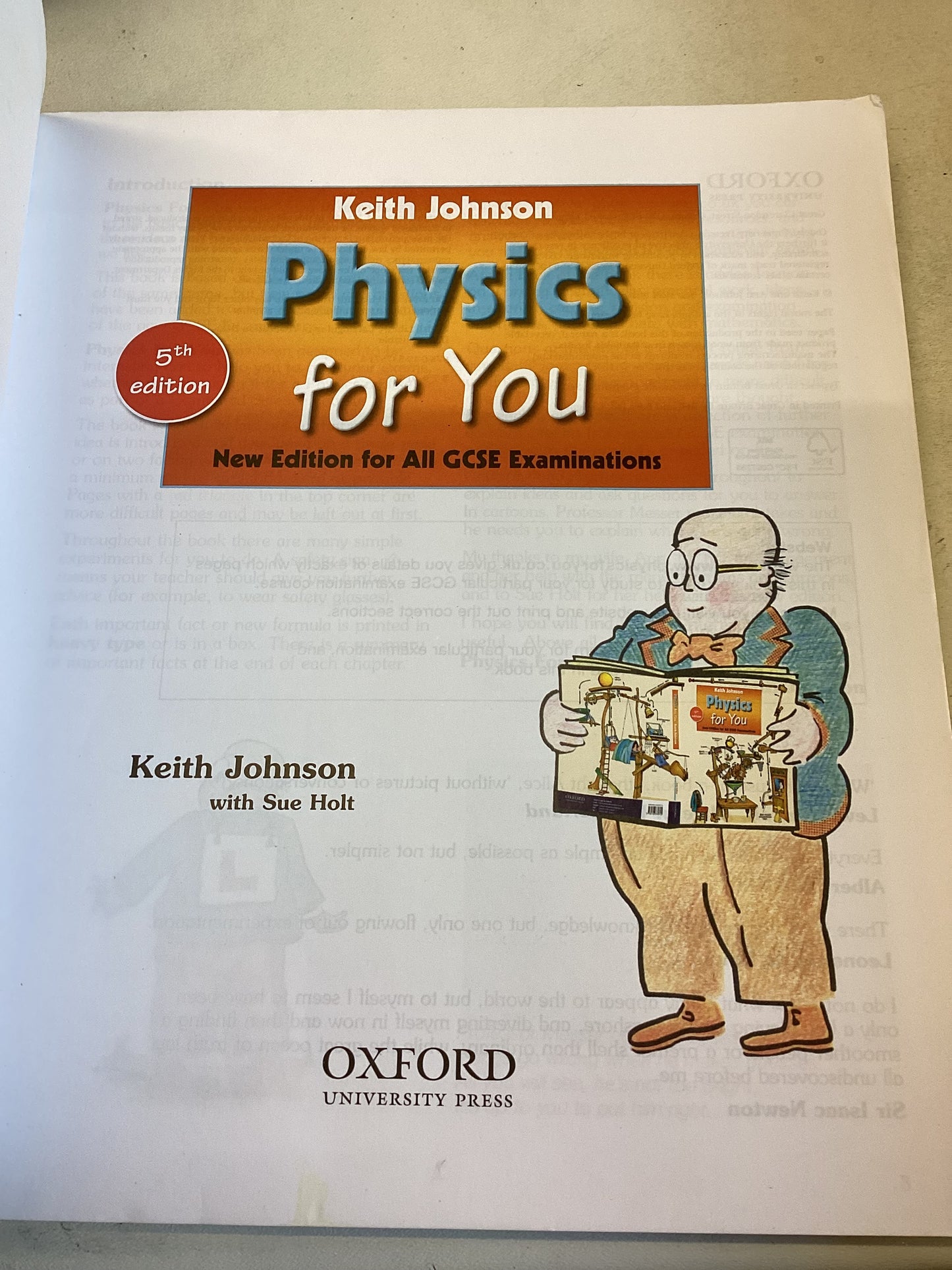 Physics for You New Edition for All GCSE Examinations 5th Edition  Keith Johnston