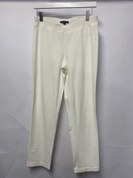 Eileen Fisher Off White Stretchy Pants XS