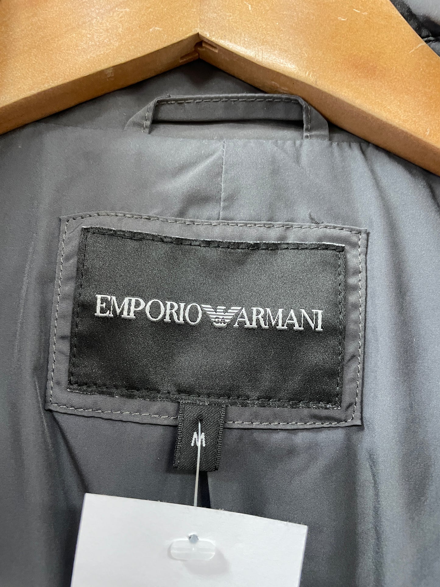 Emporio Armani Grey Lightweight Jacket Medium