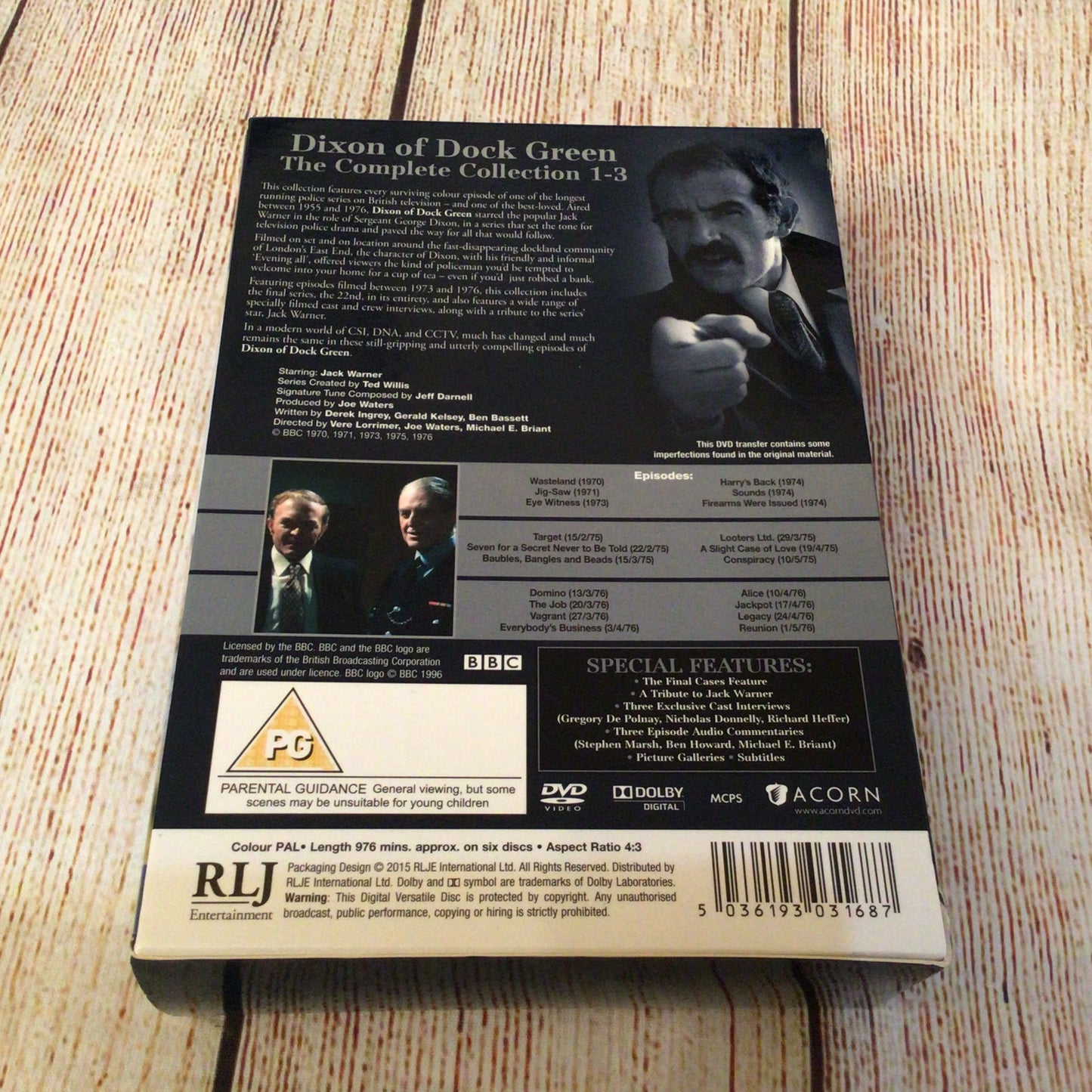 Dixon of Dock Green Collection 1-3 BBC DVD (5036193031687)