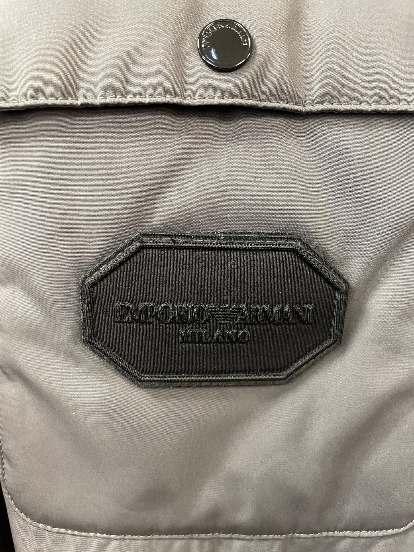 Emporio Armani Grey Lightweight Jacket Medium