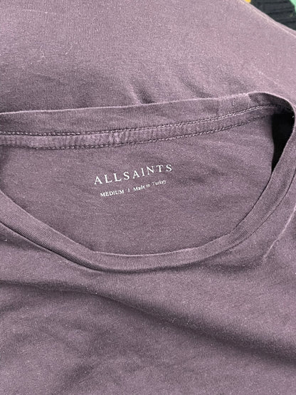 All Saints Purple Top Medium