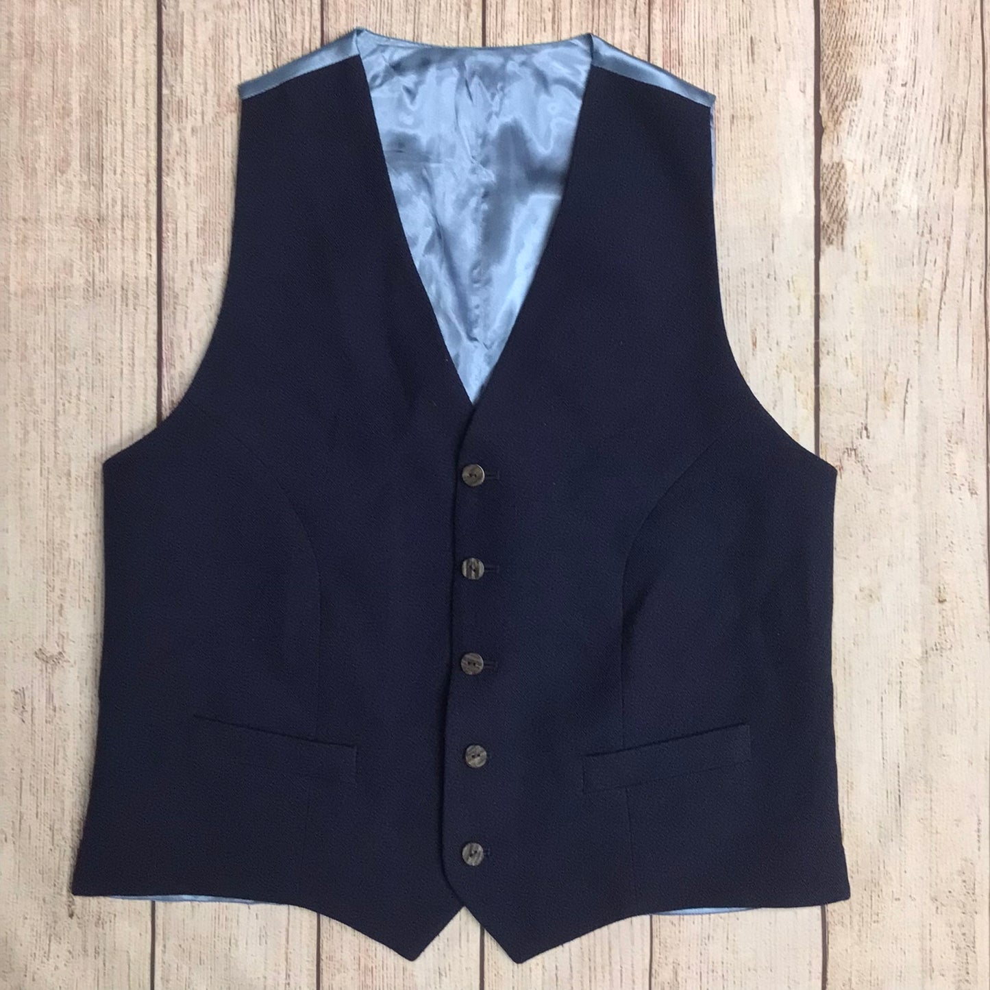 MacGregor MacDuff Blue 2 Piece Set Jacket & Waistcoat Size Ch40-44" (approx.)