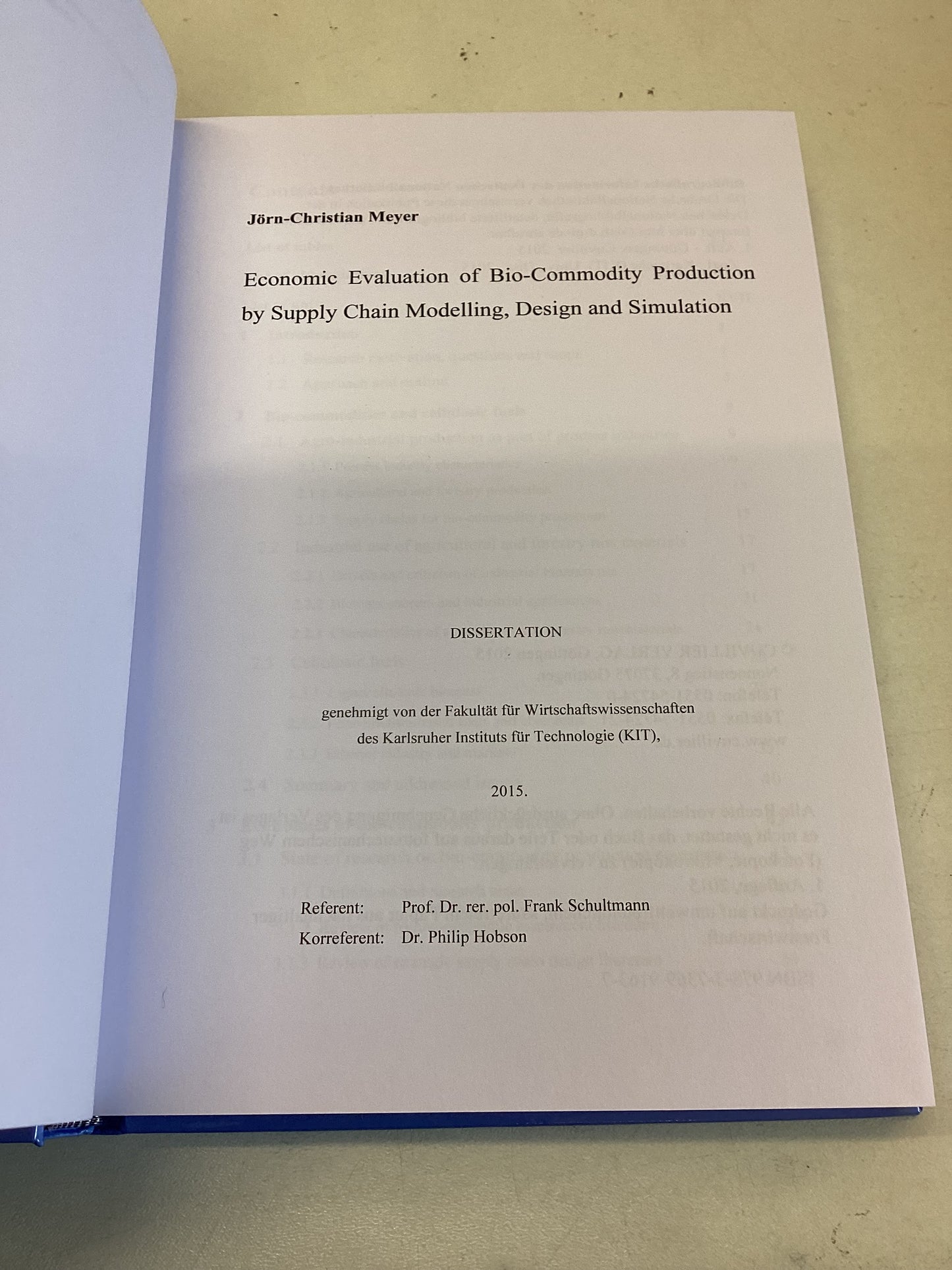 Economic Evaluation of Bio-Community Production by Supply Chain Modelling, Design and Simulation