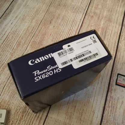 Canon PowerShot SX620 HS Wi-Fi Digital Camera w/Box & Charger