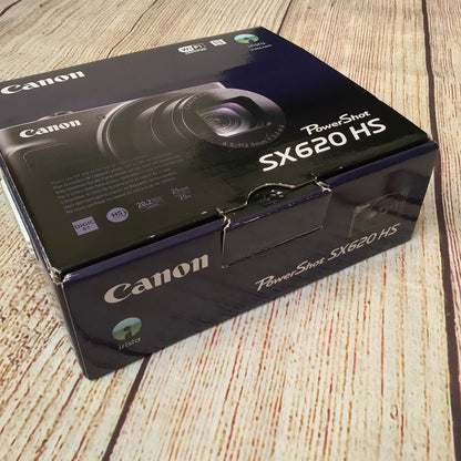 Canon PowerShot SX620 HS Wi-Fi Digital Camera w/Box & Charger