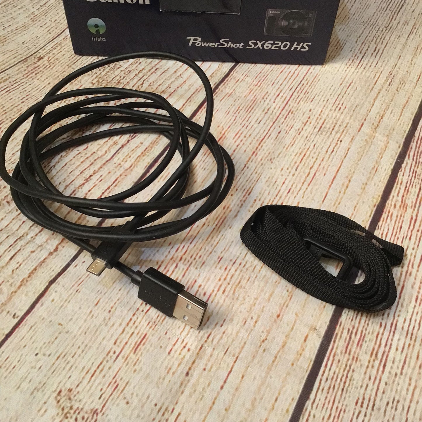 Canon PowerShot SX620 HS Wi-Fi Digital Camera w/Box & Charger