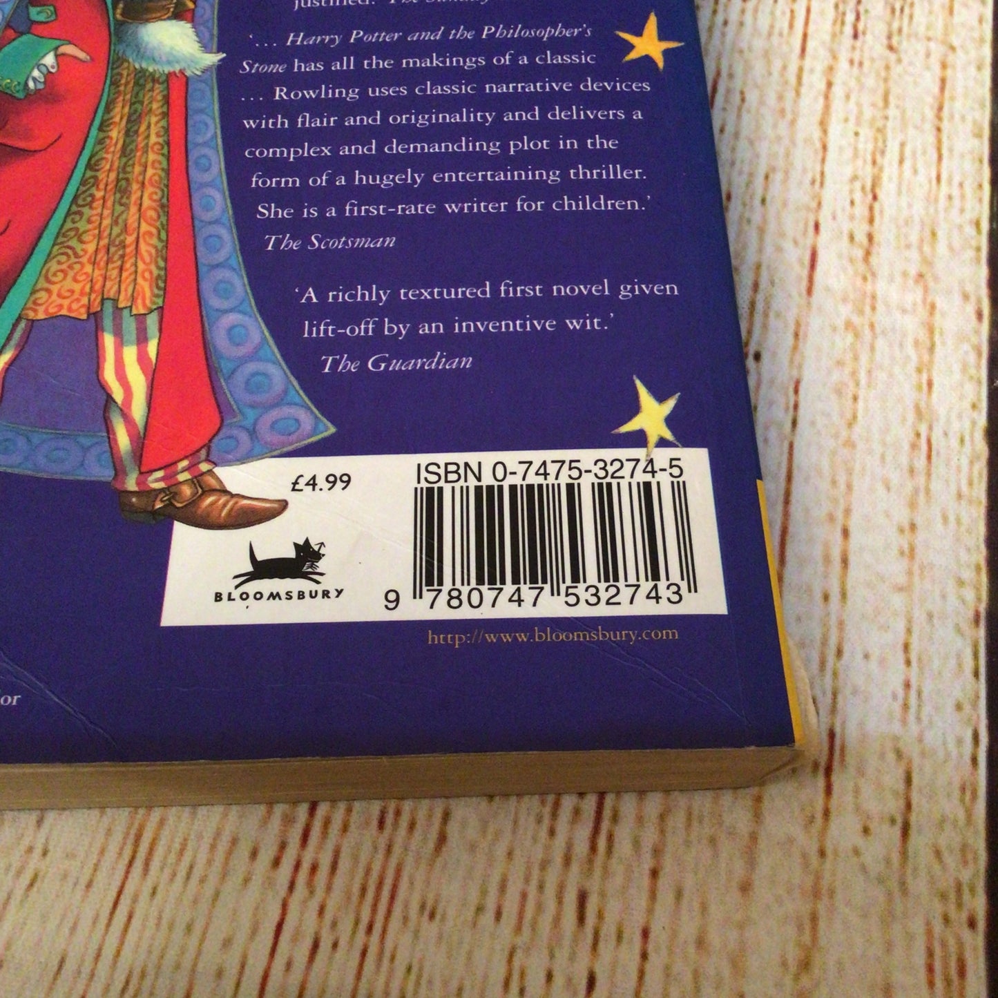 Harry Potter & the Philosopher’s Stone by J.K. Rowling (1997) 43rd Printing