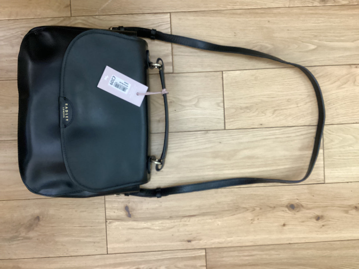 BNWT Radley Black Leather Handbag