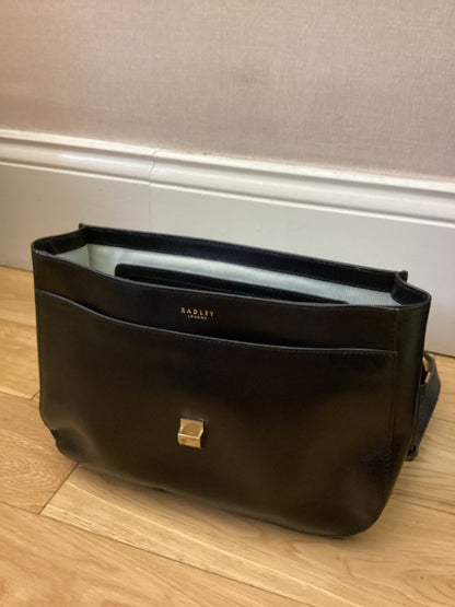 BNWT Radley Black Leather Handbag