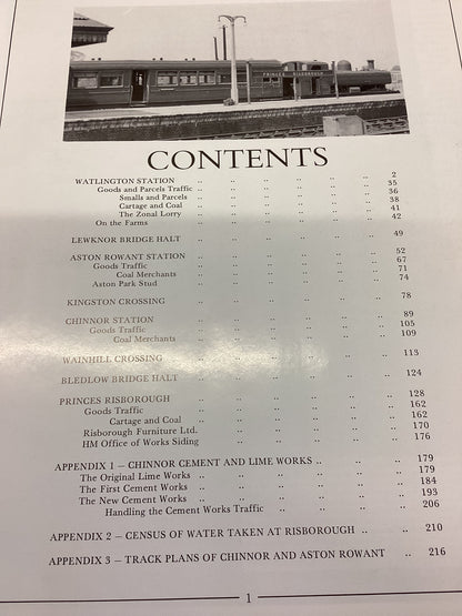 Country Branch Line An Intimate Portrait of The Watlington Branch Volume Two The Stations