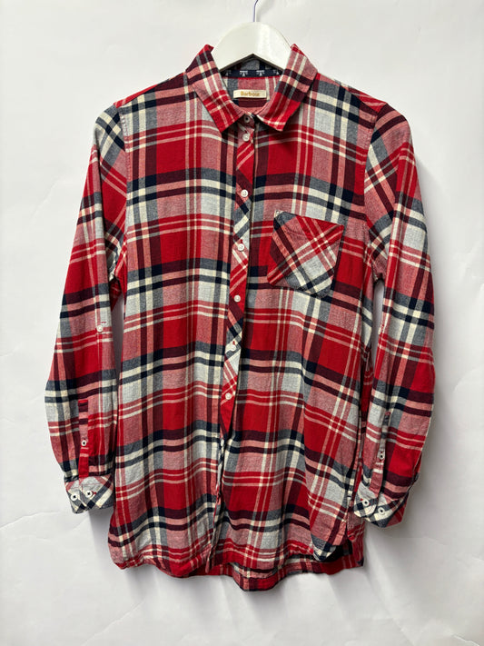 Barbour Beacon Brand Red and Navy Bressay Shirt 10