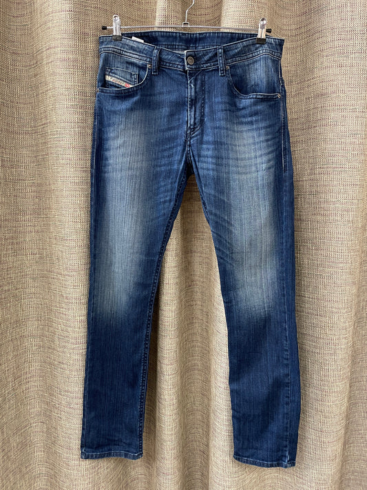 Diesel Industry Thommer Indigo Blue Jeans W34 L32