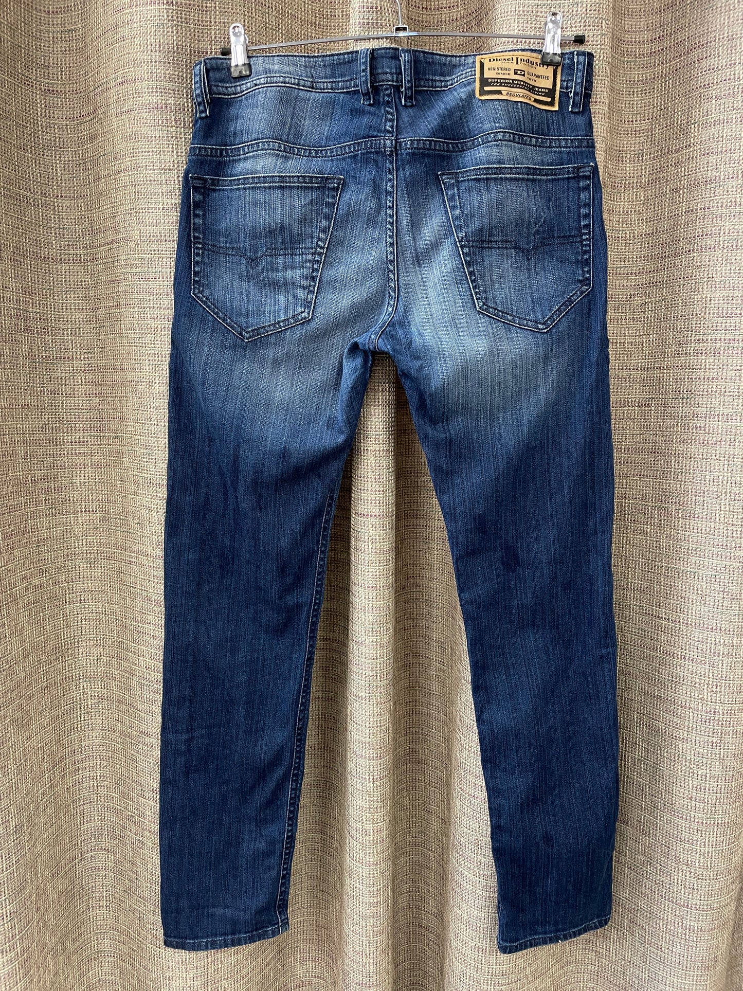 Diesel Industry Thommer Indigo Blue Jeans W34 L32