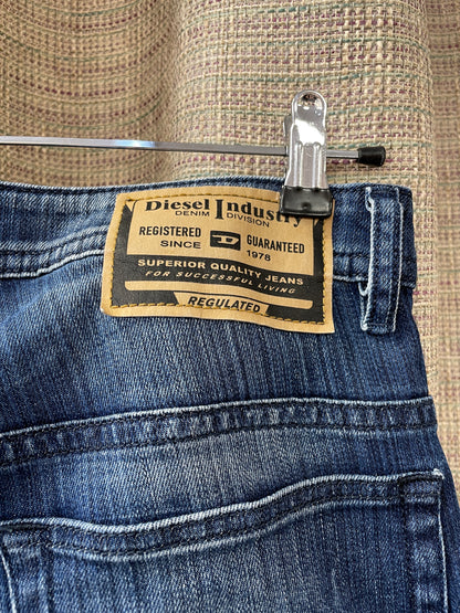 Diesel Industry Thommer Indigo Blue Jeans W34 L32