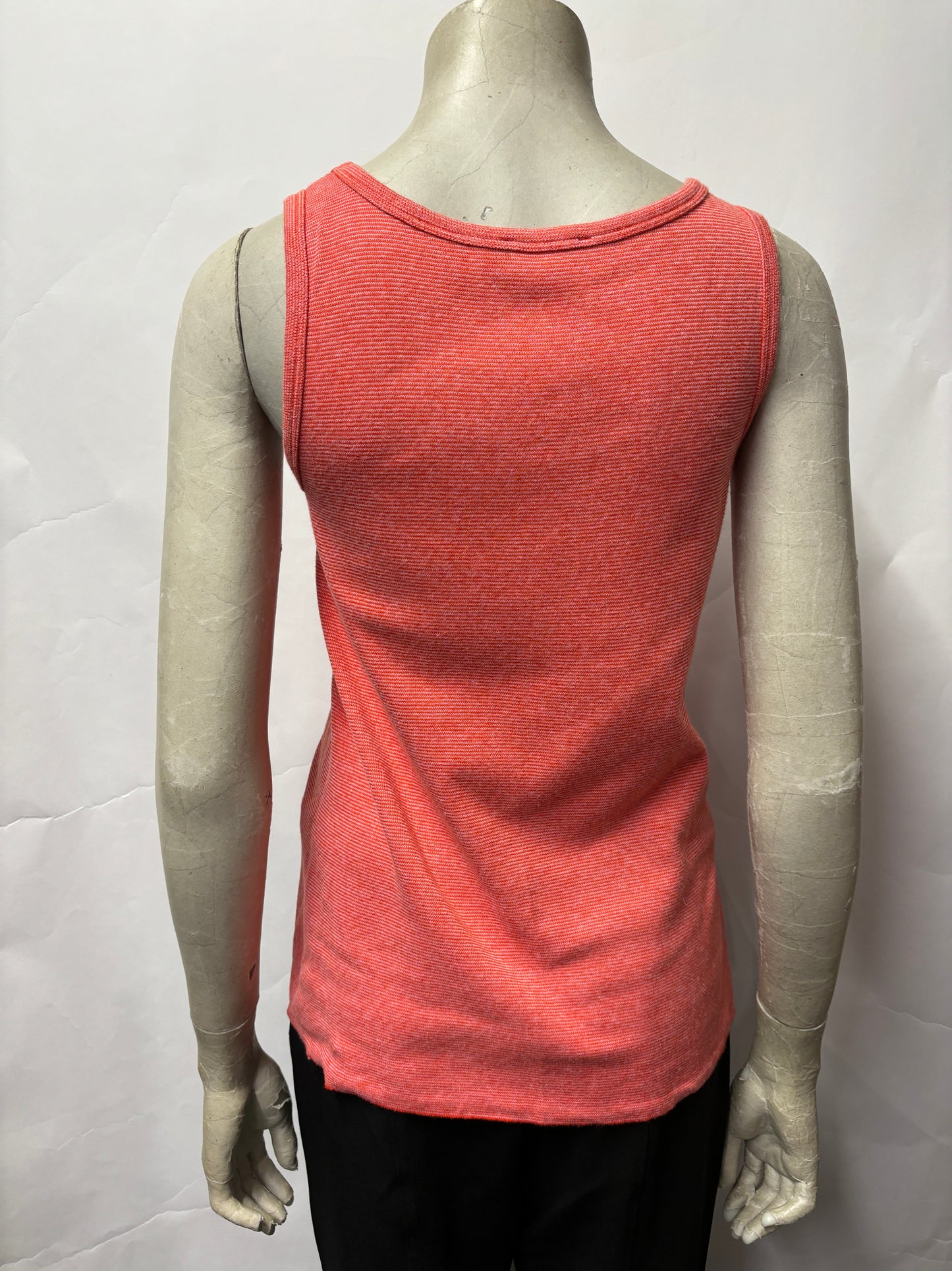 Agnes B Red and Pink Gecko Vest Medium