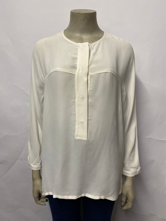 Bimba Y Lola Cream Tunic Top XS