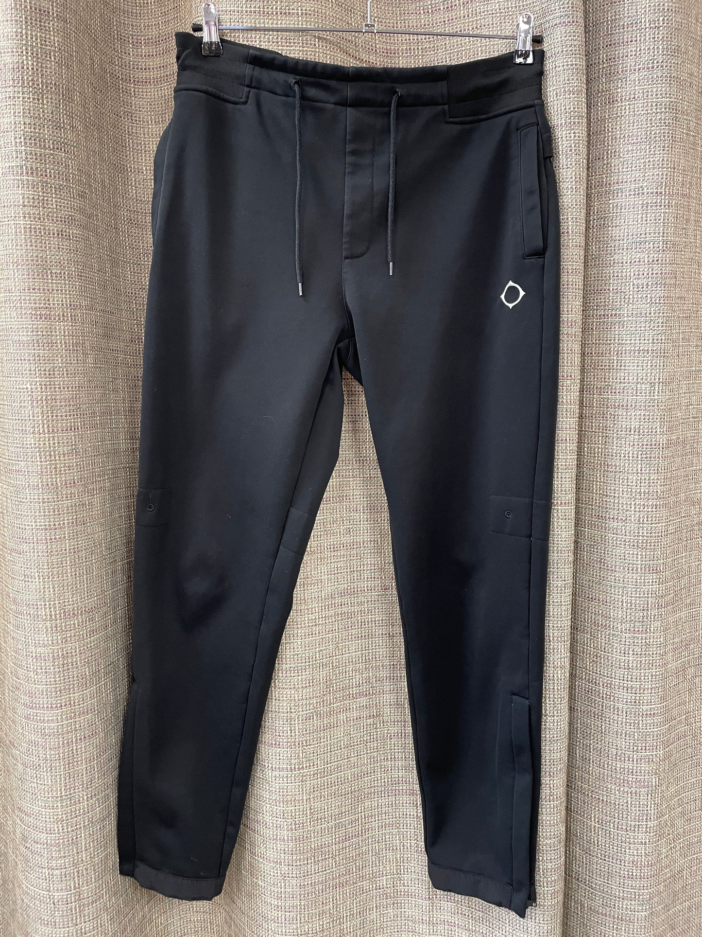 Ma.strum Black Casual Tracksuit Jogging Trousers Medium