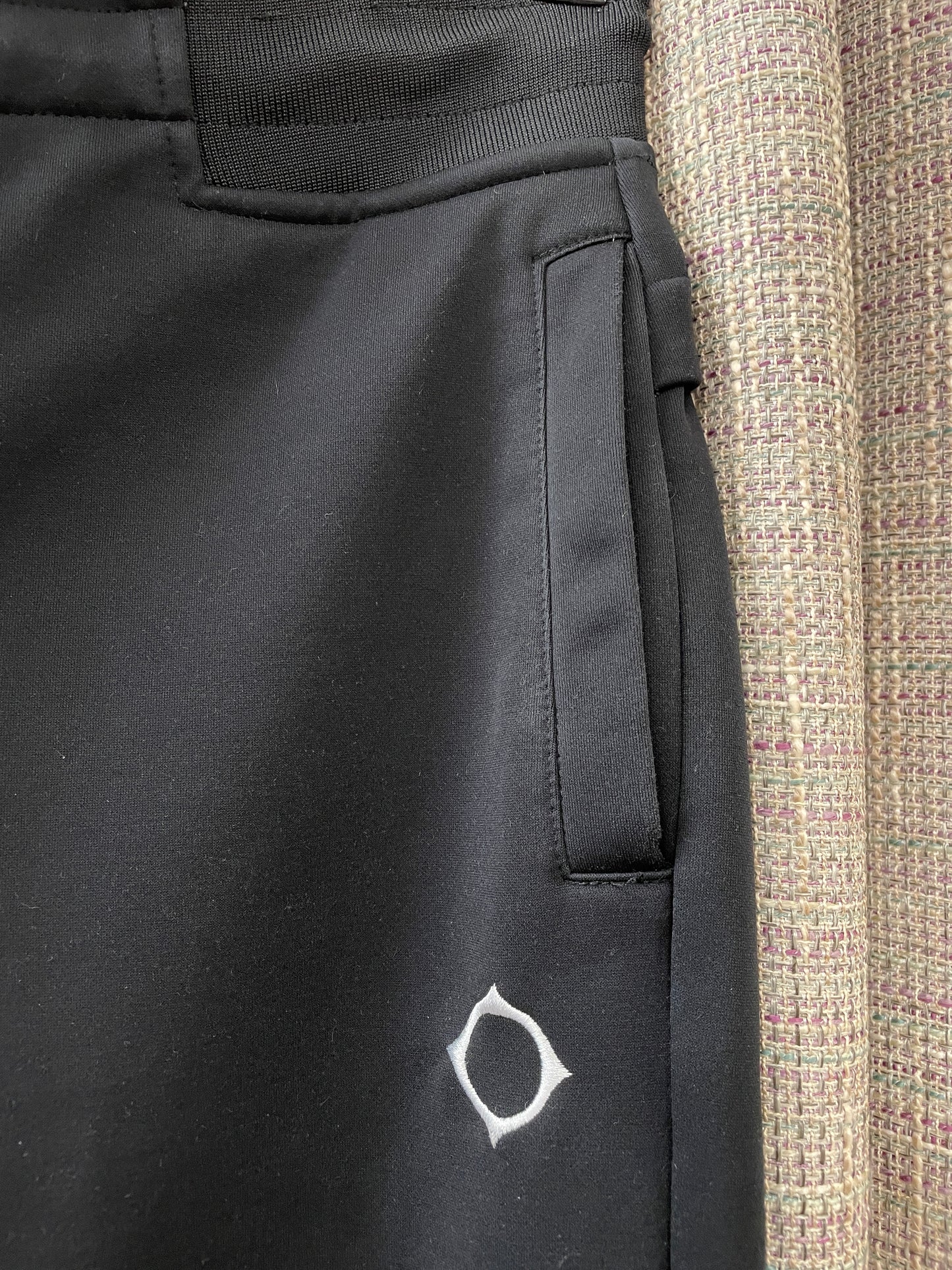 Ma.strum Black Casual Tracksuit Jogging Trousers Medium