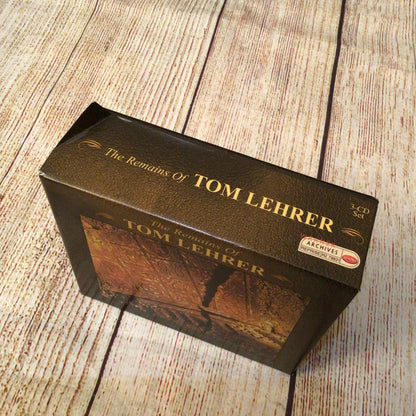 The Remains of Tom Lehrer, 3 CD Set (2000) 081227983123