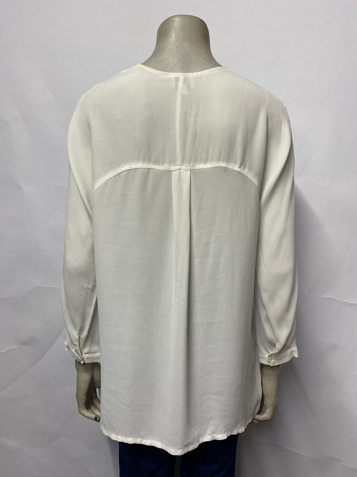 Bimba Y Lola Cream Tunic Top XS