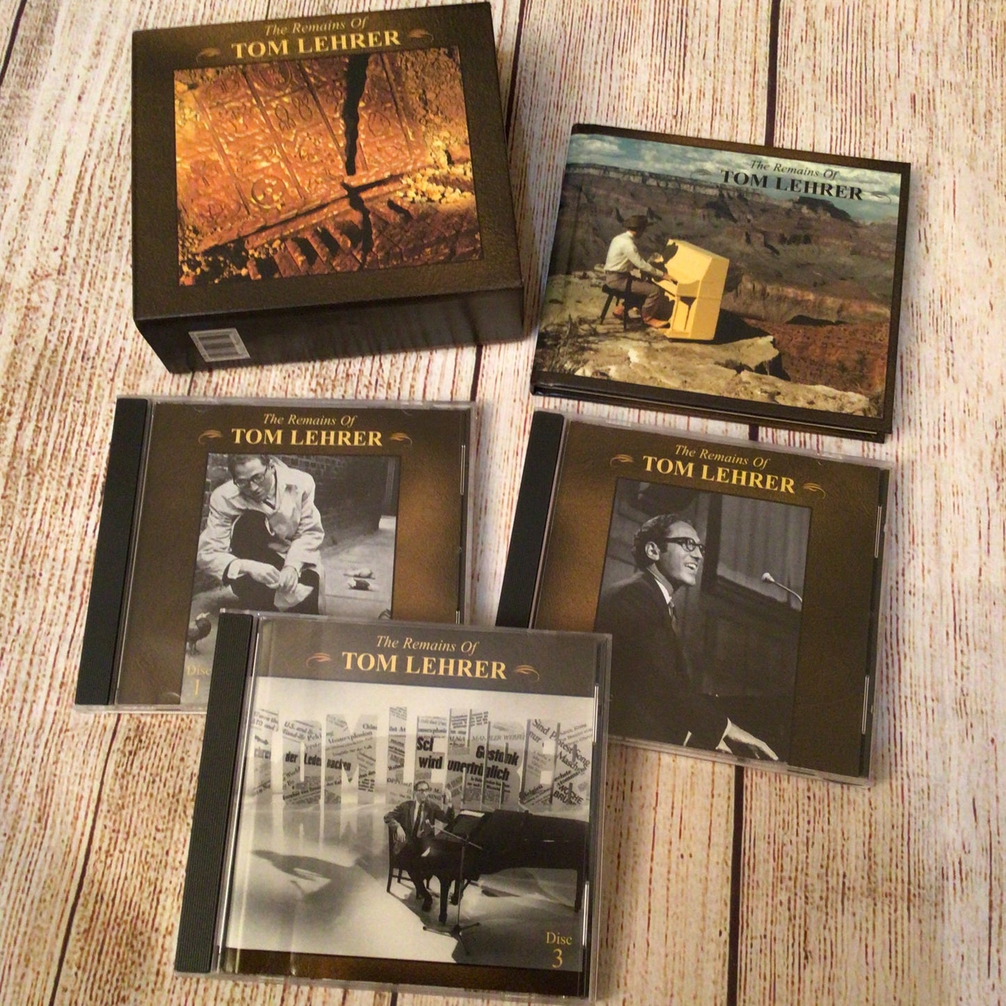 The Remains of Tom Lehrer, 3 CD Set (2000) 081227983123