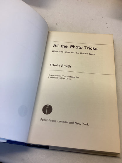 All The Photo Tricks Edwin Smith Fourth Revised Edition