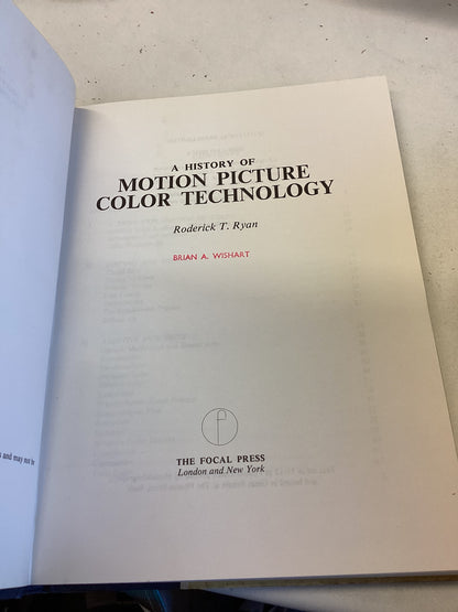 A History of Motion Picture Colour Technology R T Ryan