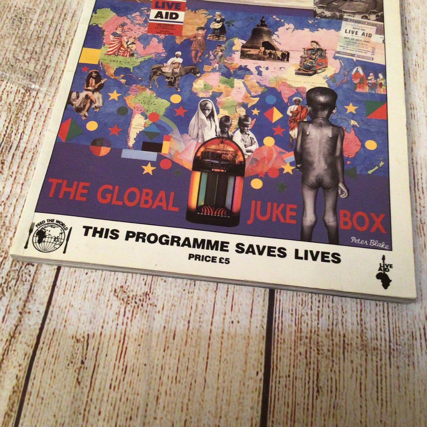 Live Aid Concert Programme, Wembley Stadium, July 13th 1985