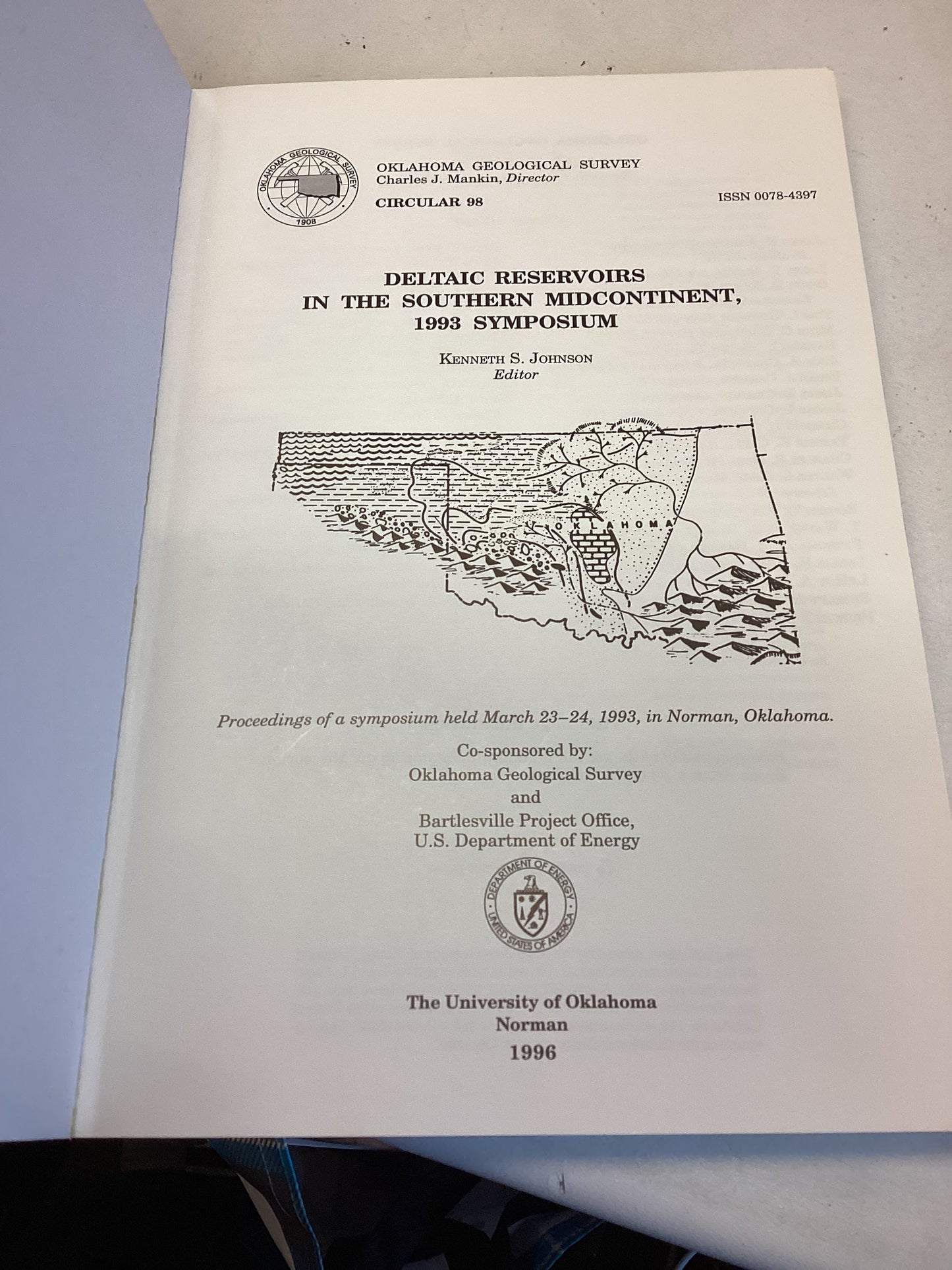 Deltaic Reservoirs in The Southern Midcontinent 1993 Symposium  Circular 98