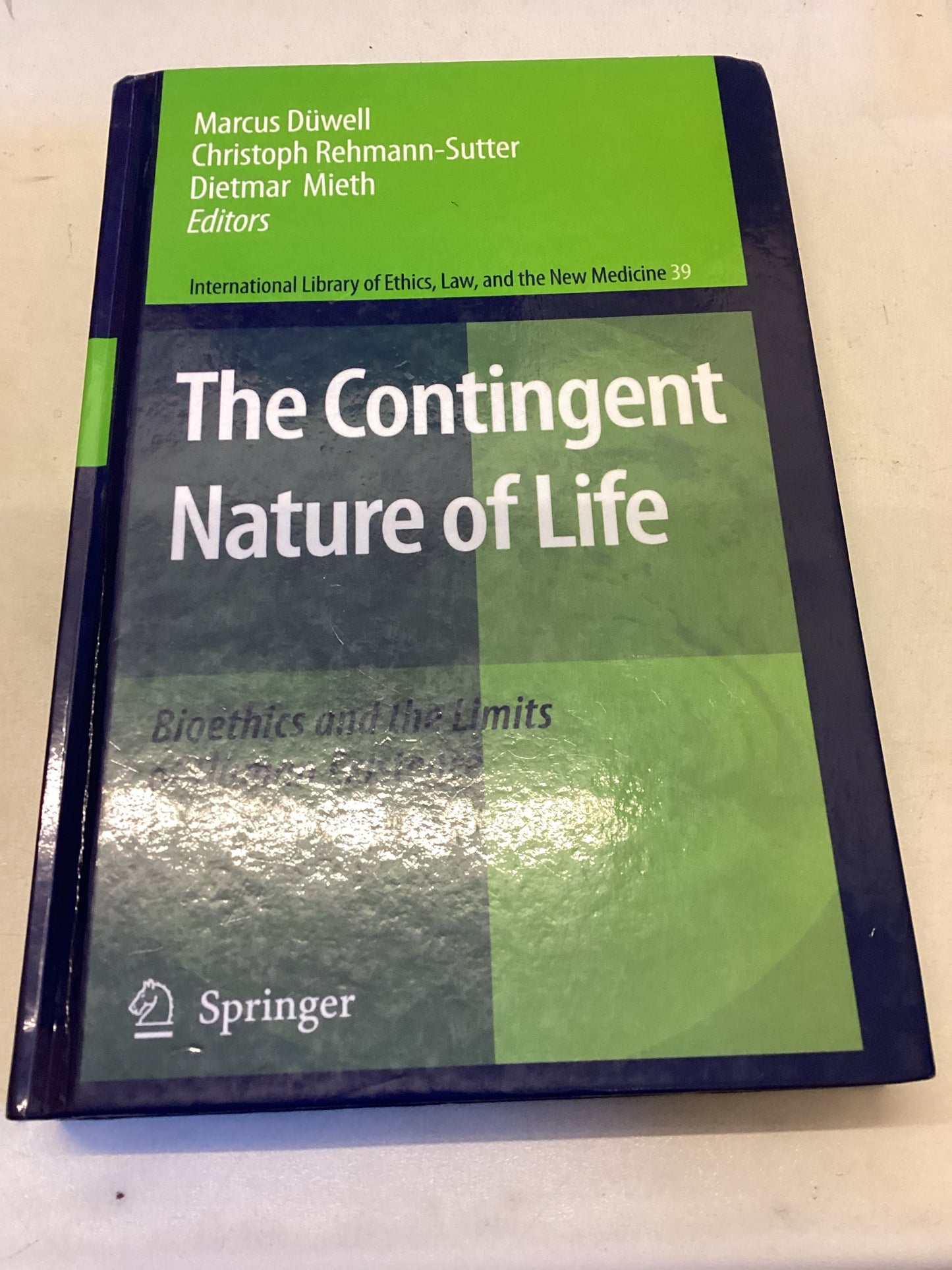 The Contingent Nature of Life Bioethics and The Limits of Human Existence