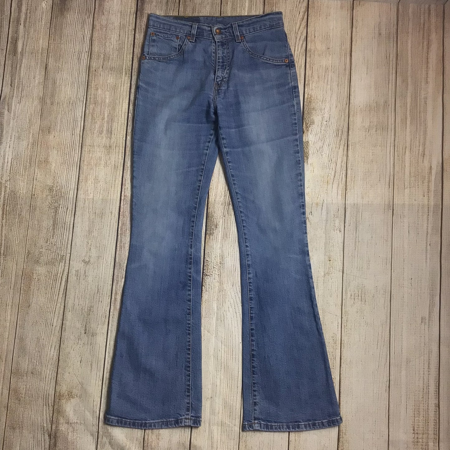 Levi's 525 Blue Bootcut Jeans Size W28 L32