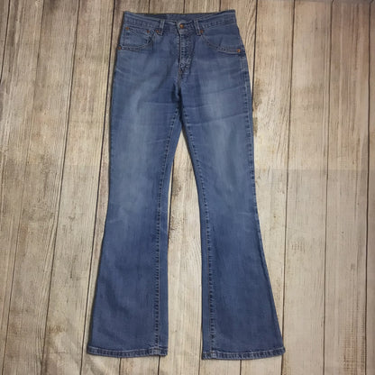 Levi's 525 Blue Bootcut Jeans Size W28 L32