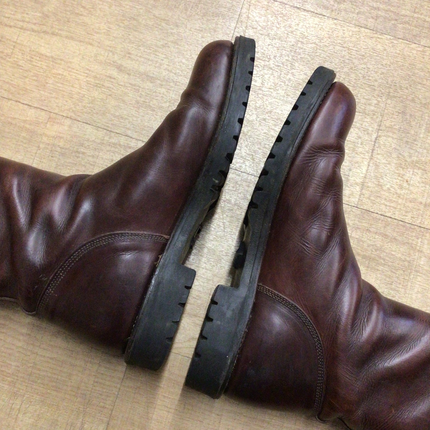 Penelope Chilvers Long Tassel Conker Brown Boots Size EU 41