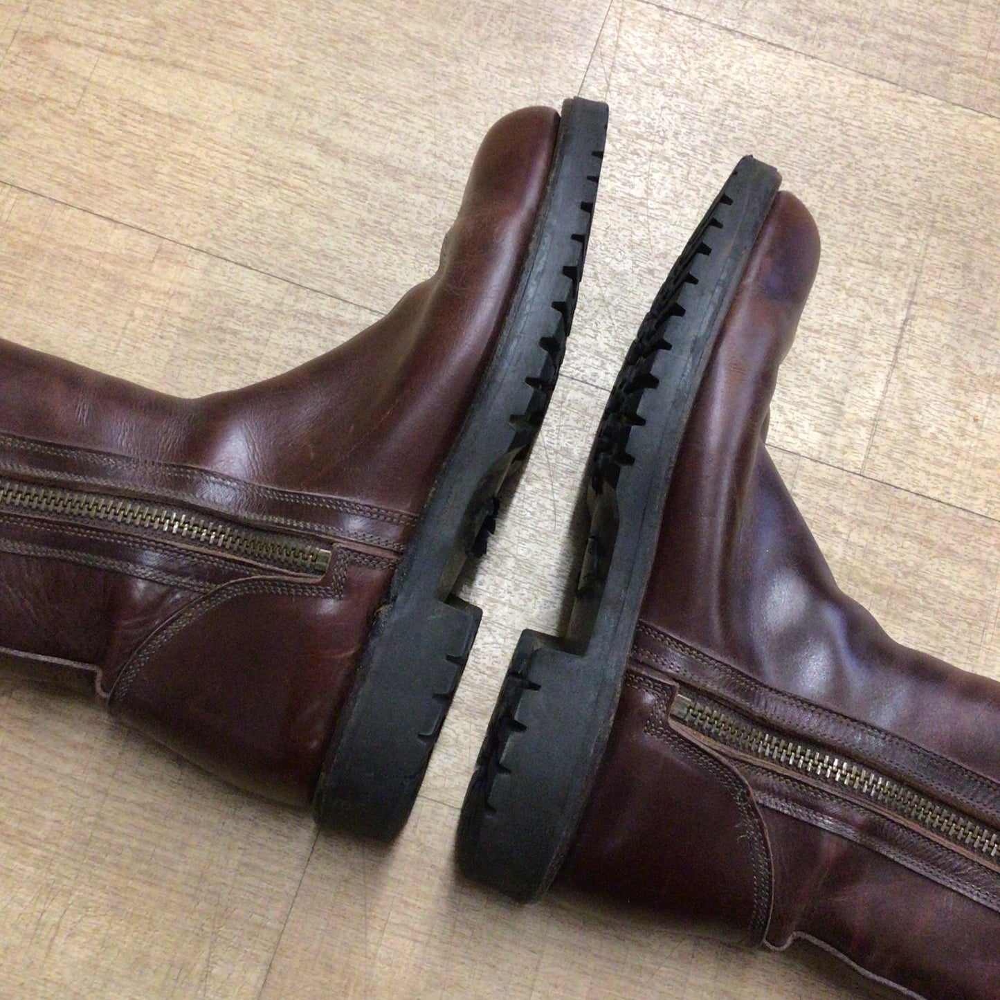 Penelope Chilvers Long Tassel Conker Brown Boots Size EU 41