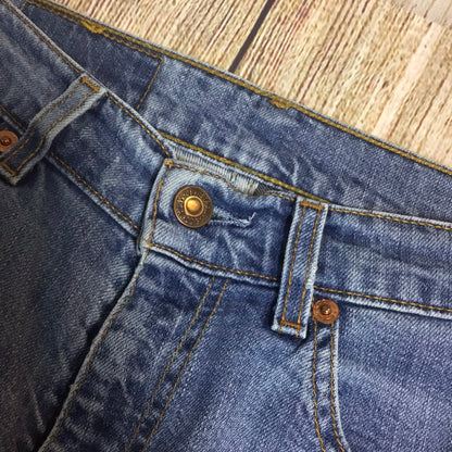 Levi's 525 Blue Bootcut Jeans Size W28 L32