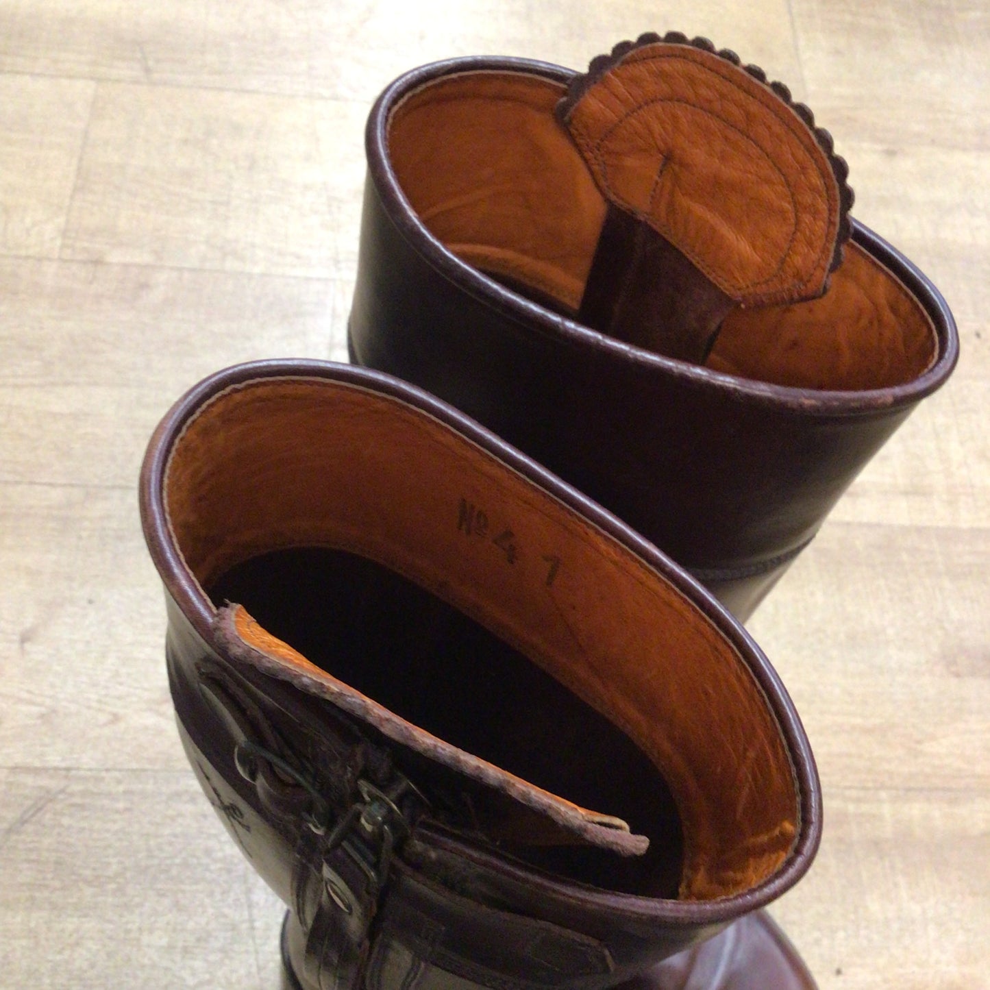 Penelope Chilvers Long Tassel Conker Brown Boots Size EU 41