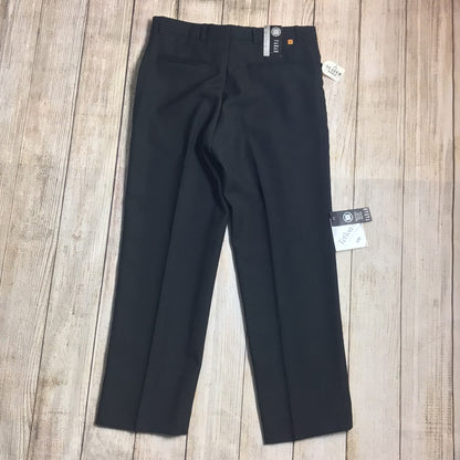 BNWT Farah Black Teflon Smart Straight Leg Trousers Size W34 L29