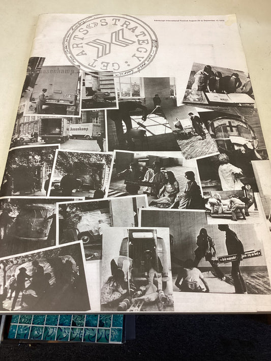 Get Arts Strategy Edinburgh International festival August 23 to September 12 1970 Signed