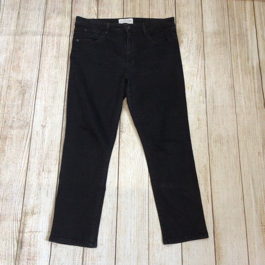 Slvrlake Lou Lou Black Cotton Blend Jeans Size 31